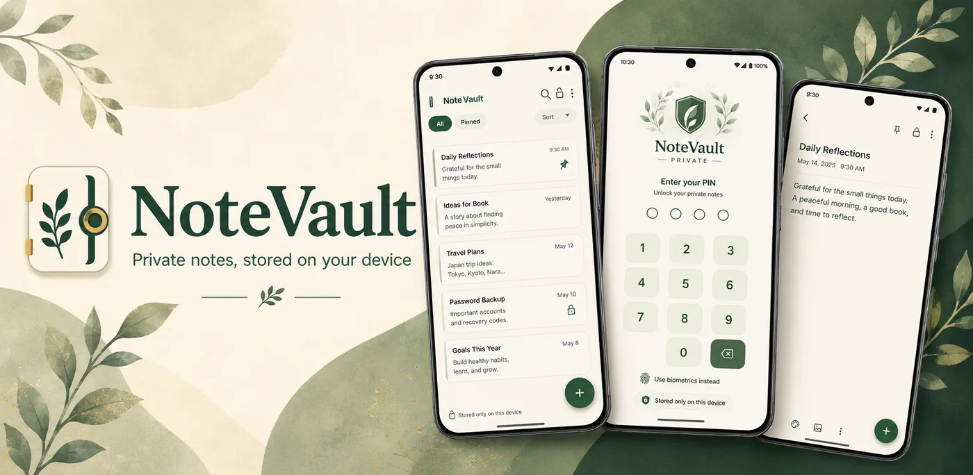 NoteVault featured presentation