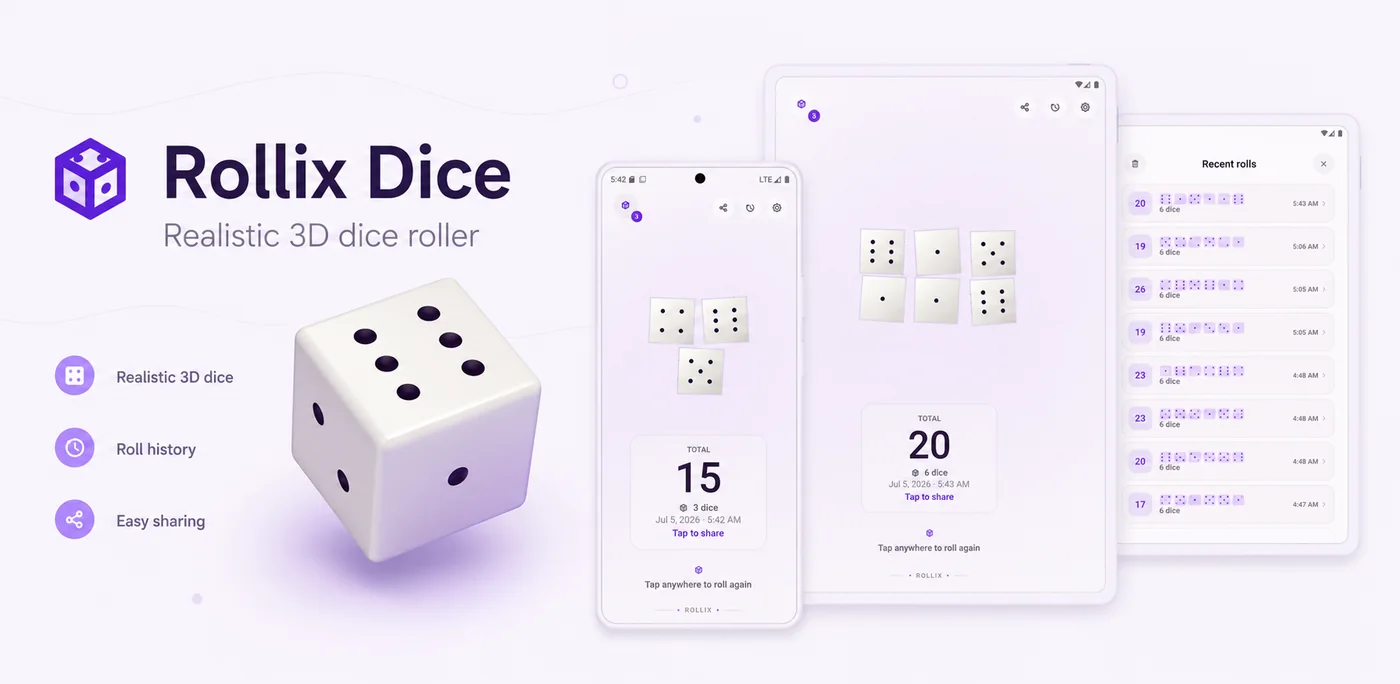 Rollix Dice featured presentation