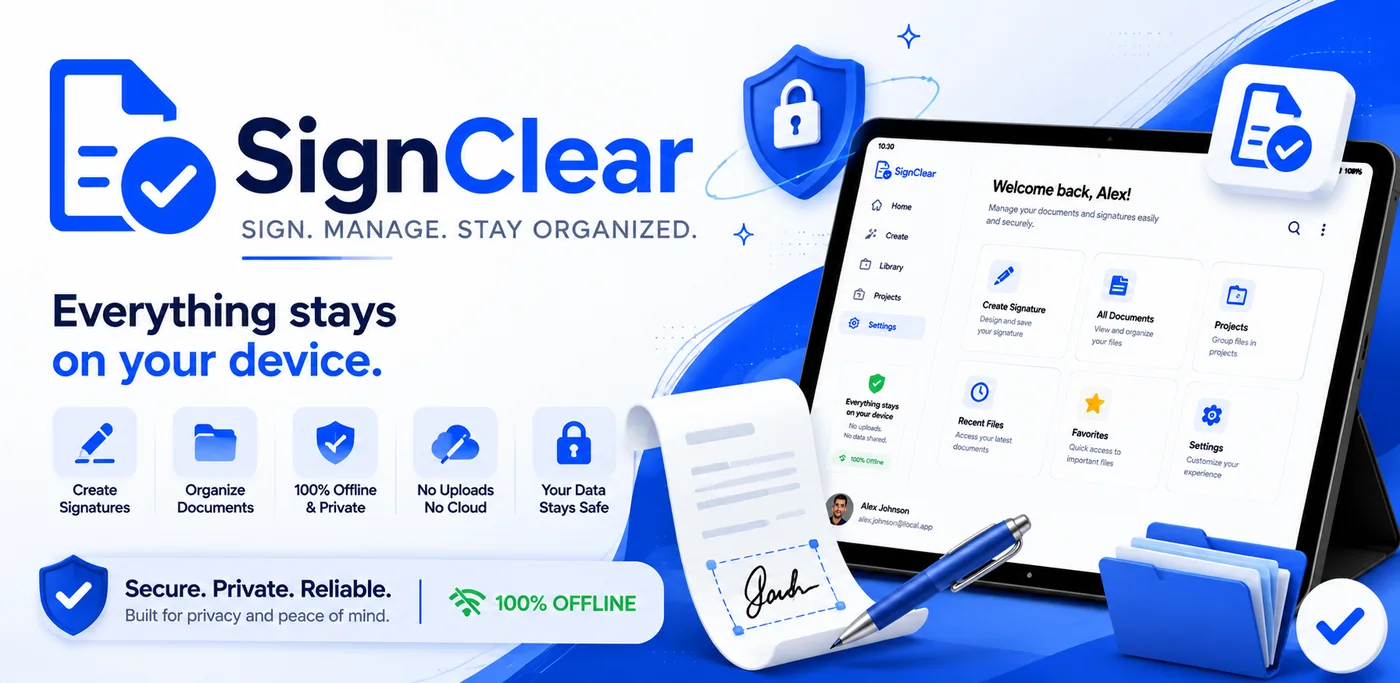 SignClear featured presentation