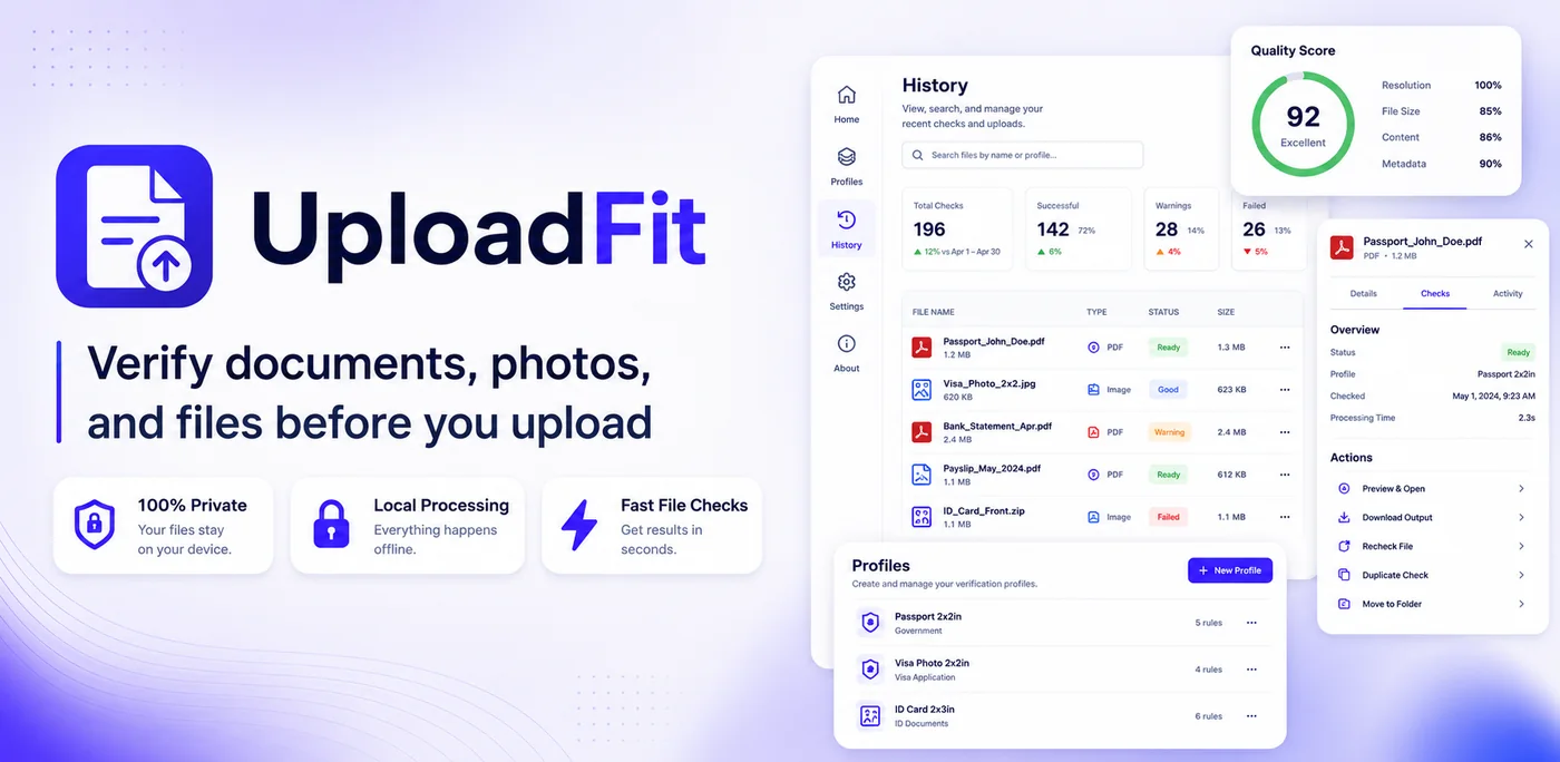 UploadFit featured presentation
