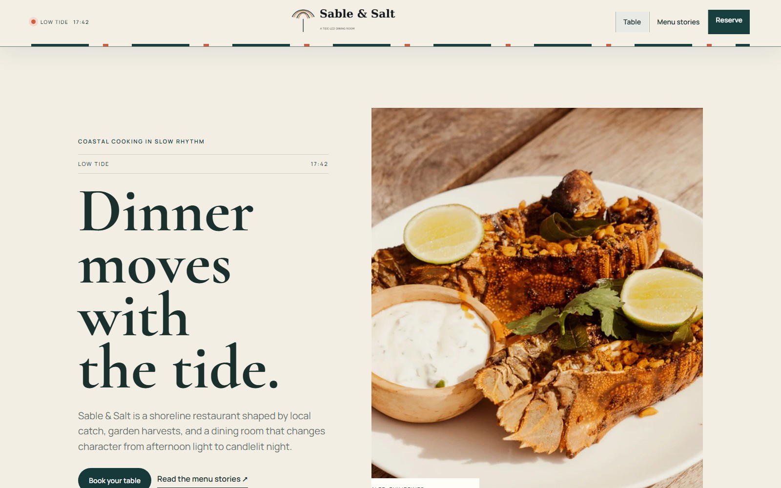 Sable & Salt website preview