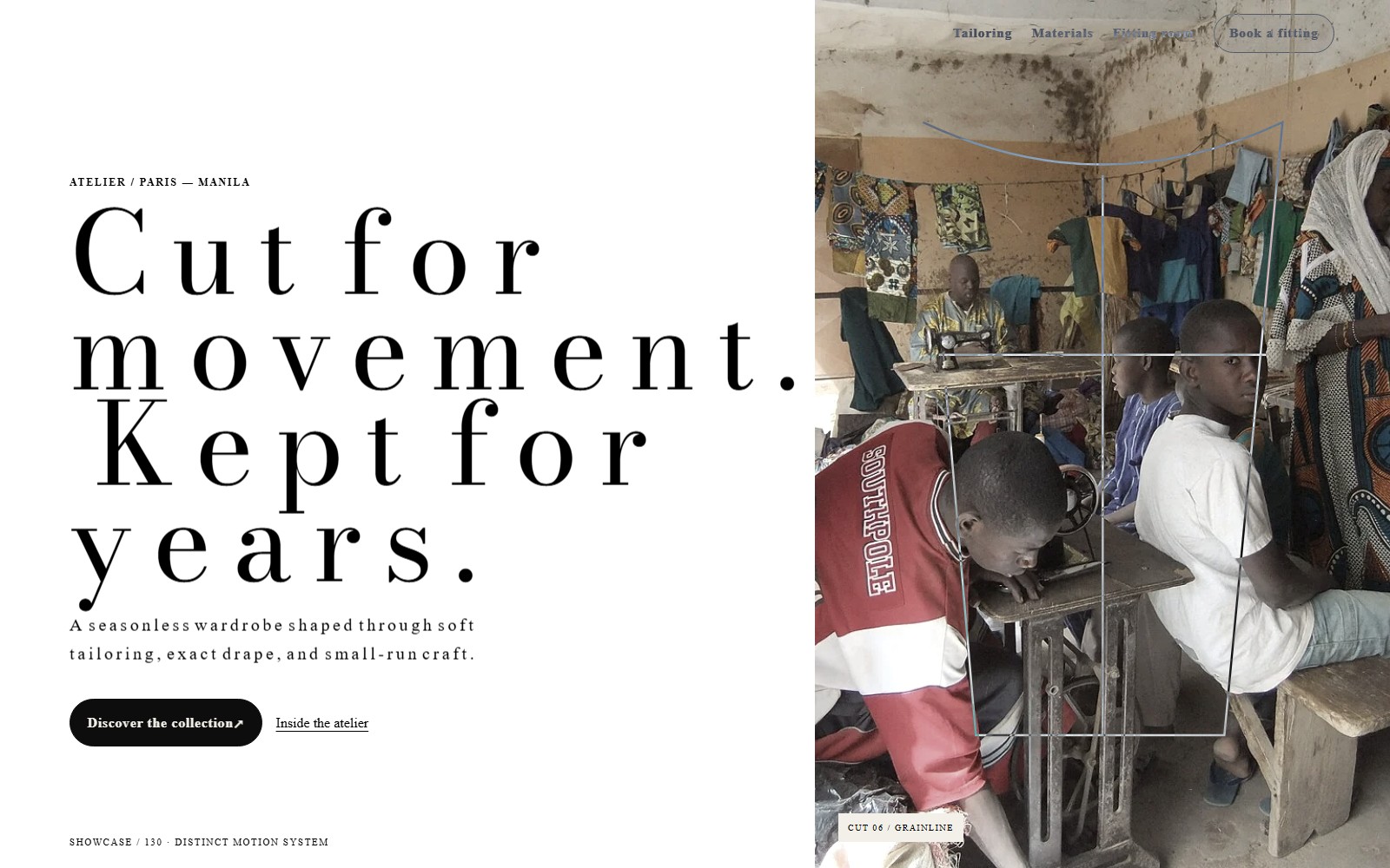 Maison Vire website preview