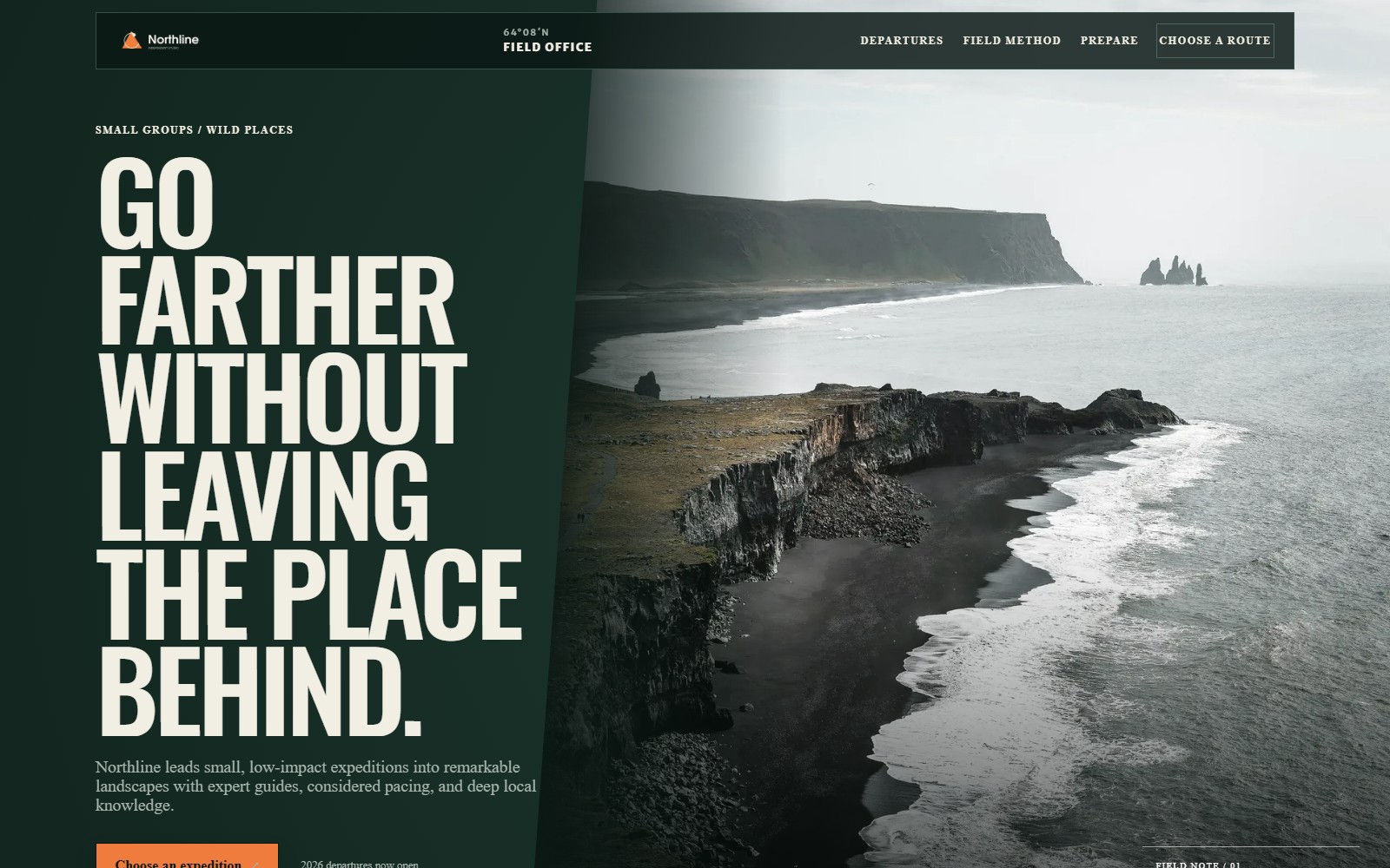Northline website preview