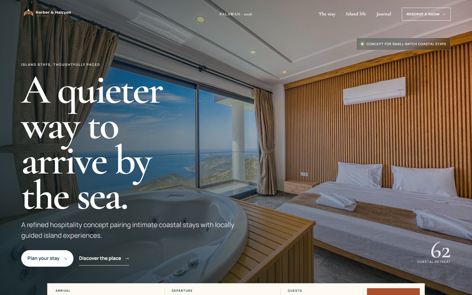 Harbor & Halcyon website preview
