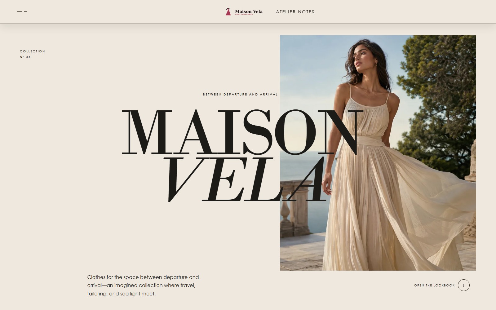 Maison Vela website preview